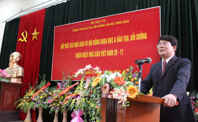 Gặp mặt các nhà giáo và Hội đồng khoa học và đào tạo, bồi dưỡng nhân ngày Nhà giáo Việt Nam 20/11